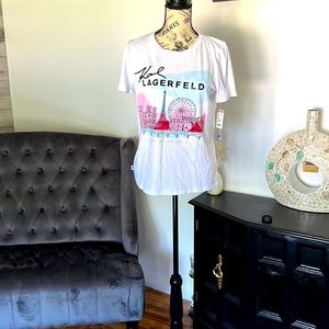 Karl Lagerfeld Graphic Tee Shirt